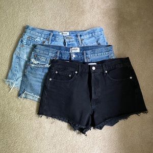 Agolde Shorts Bundle